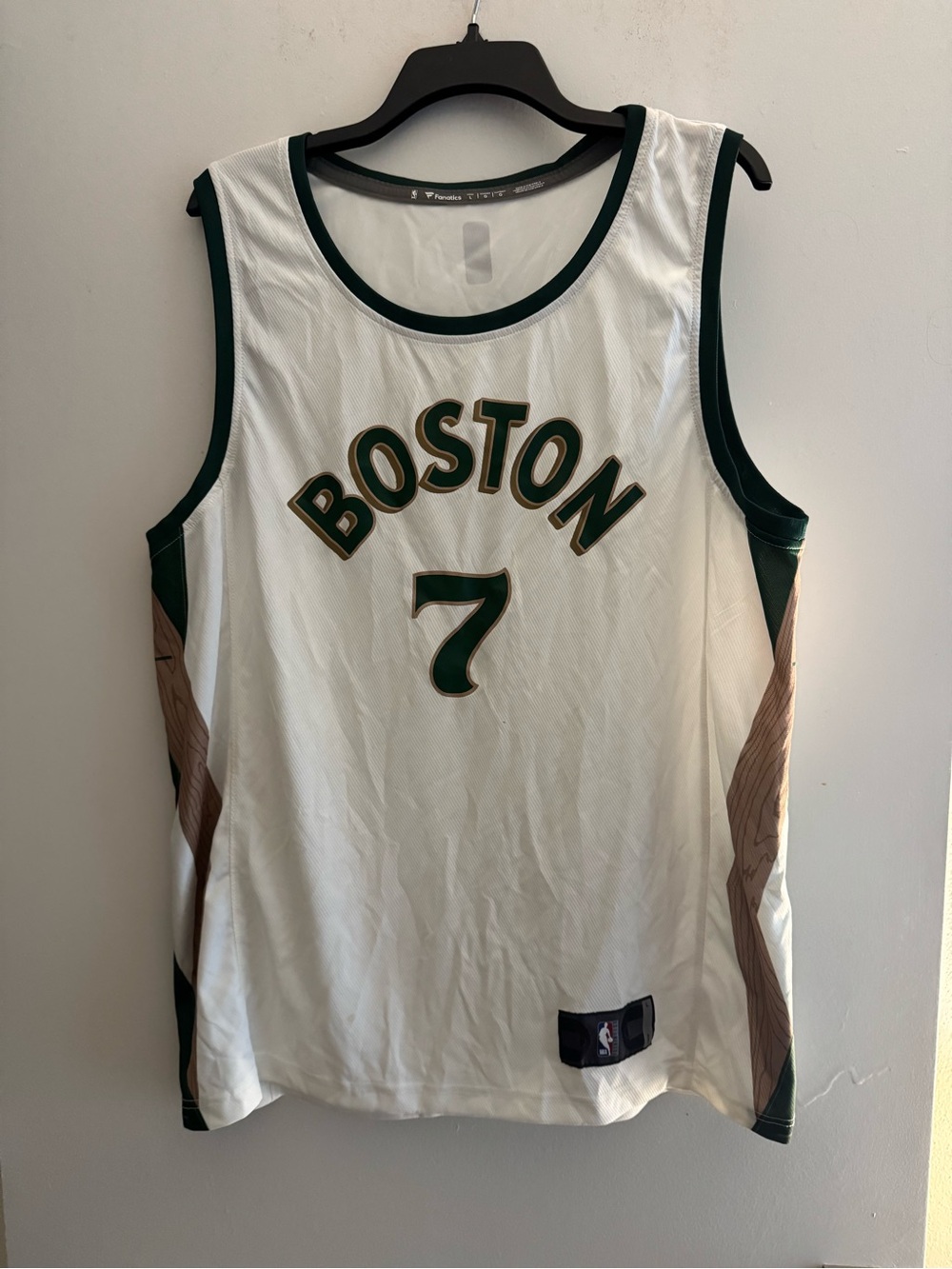NBA Jaylen Brown #7 Celtics 2023-24 City Edition Swingman Jersey Men’s L